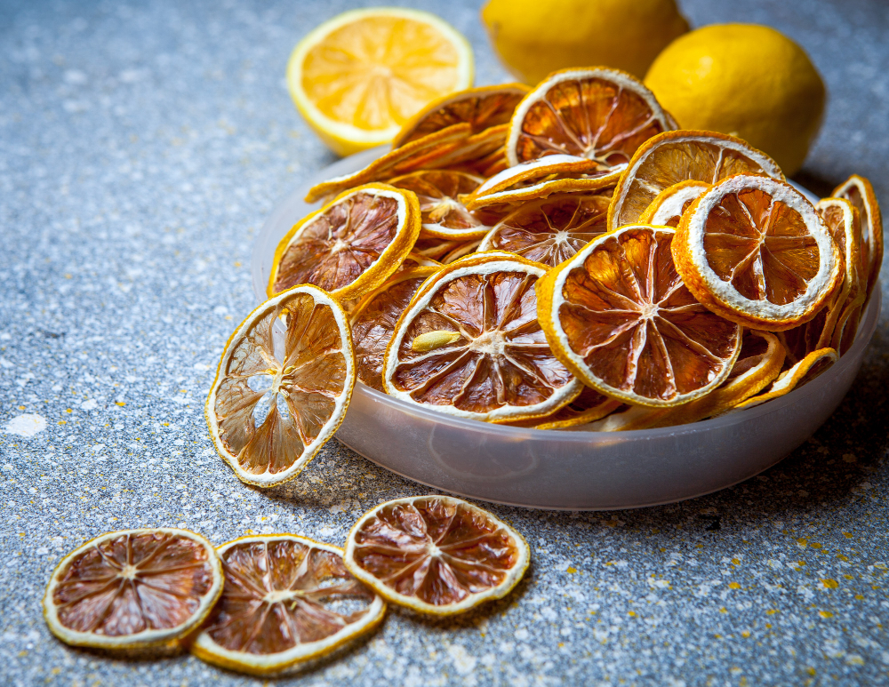 Dried Yellow Lemon